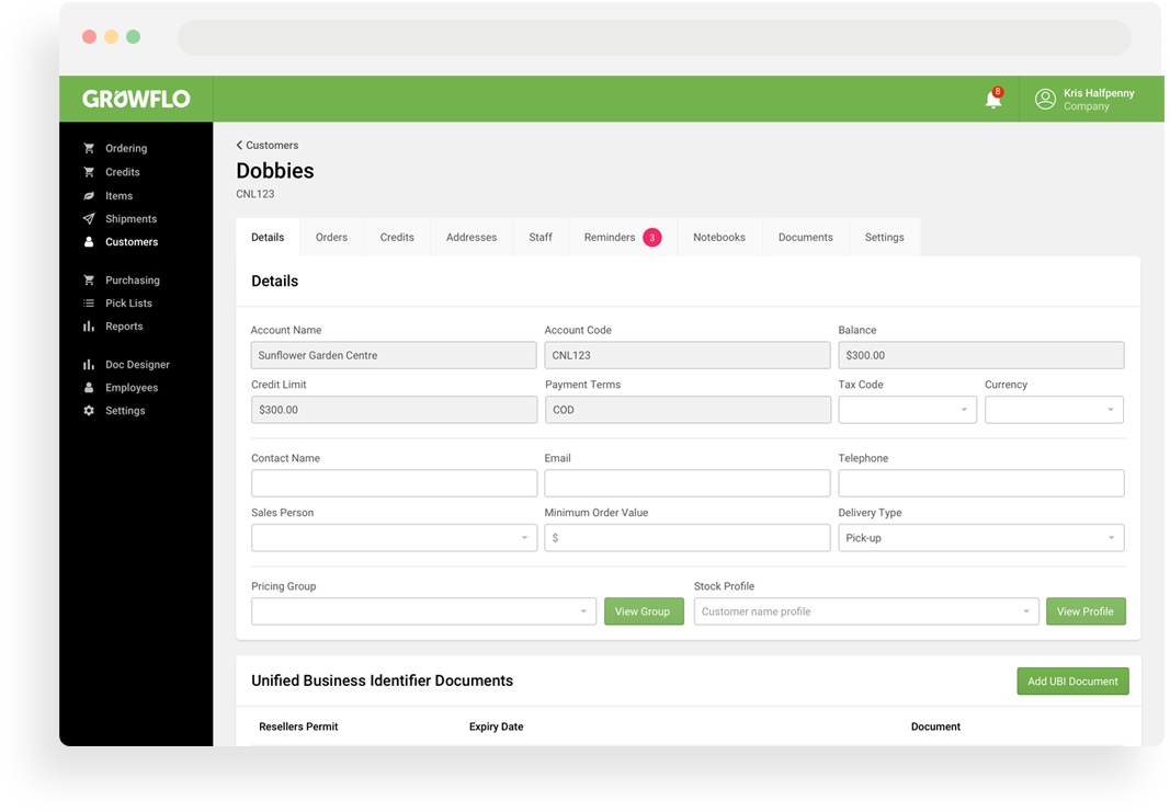 Plant Nursery Management Software - Growflo